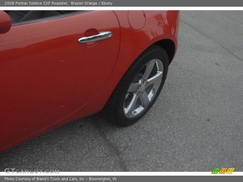 Brazen Orange / Ebony 2008 Pontiac Solstice GXP Roadster