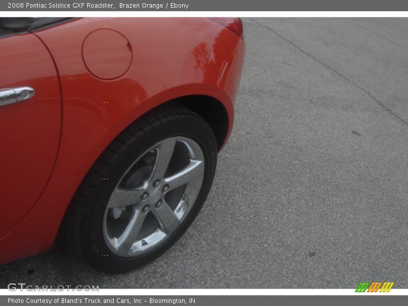 Brazen Orange / Ebony 2008 Pontiac Solstice GXP Roadster