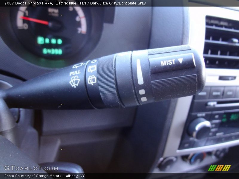 Electric Blue Pearl / Dark Slate Gray/Light Slate Gray 2007 Dodge Nitro SXT 4x4