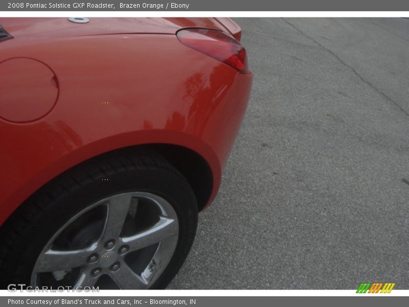Brazen Orange / Ebony 2008 Pontiac Solstice GXP Roadster