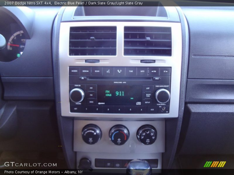 Electric Blue Pearl / Dark Slate Gray/Light Slate Gray 2007 Dodge Nitro SXT 4x4