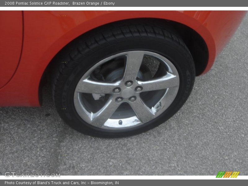 Brazen Orange / Ebony 2008 Pontiac Solstice GXP Roadster