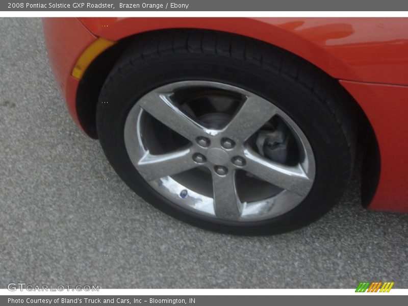 Brazen Orange / Ebony 2008 Pontiac Solstice GXP Roadster