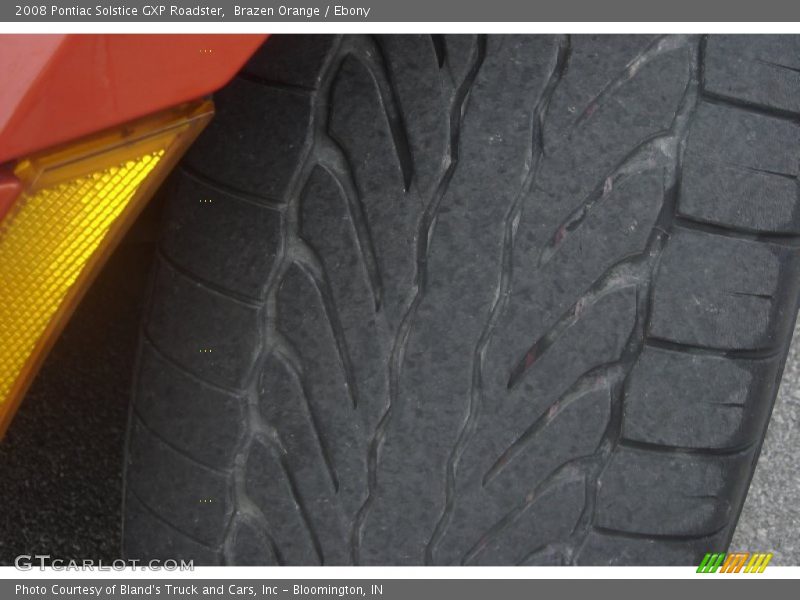 Brazen Orange / Ebony 2008 Pontiac Solstice GXP Roadster
