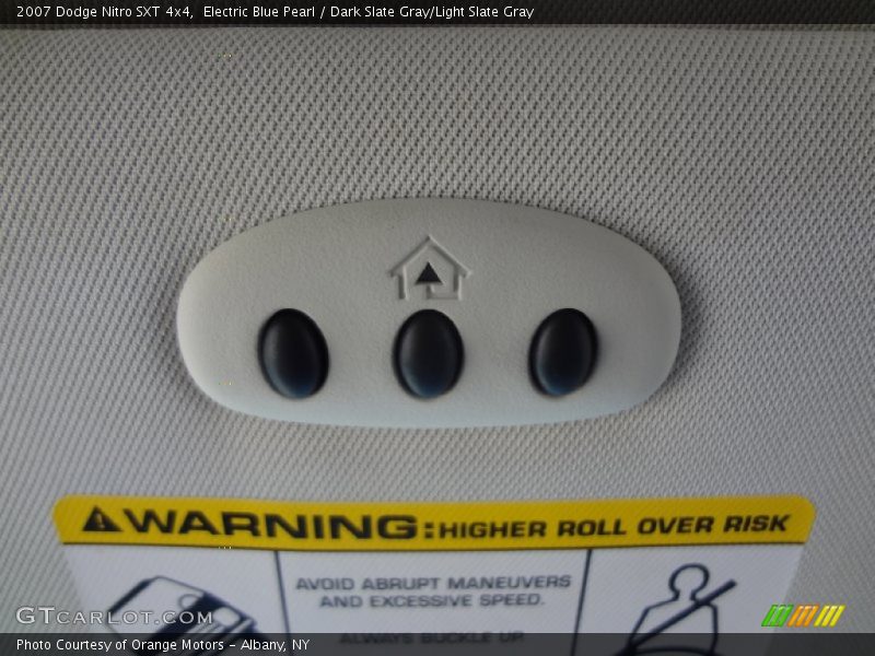 Electric Blue Pearl / Dark Slate Gray/Light Slate Gray 2007 Dodge Nitro SXT 4x4
