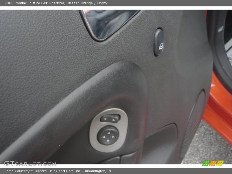Brazen Orange / Ebony 2008 Pontiac Solstice GXP Roadster