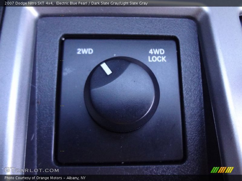 Electric Blue Pearl / Dark Slate Gray/Light Slate Gray 2007 Dodge Nitro SXT 4x4