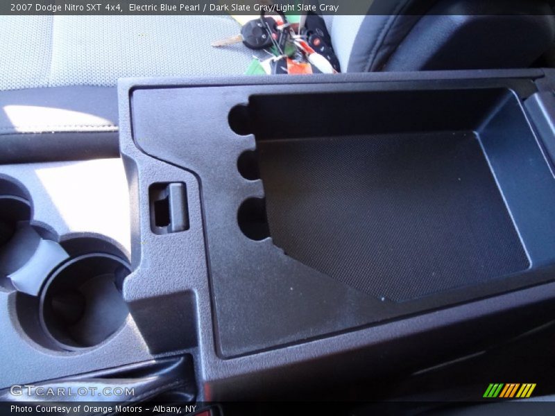 Electric Blue Pearl / Dark Slate Gray/Light Slate Gray 2007 Dodge Nitro SXT 4x4