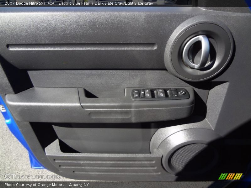 Electric Blue Pearl / Dark Slate Gray/Light Slate Gray 2007 Dodge Nitro SXT 4x4