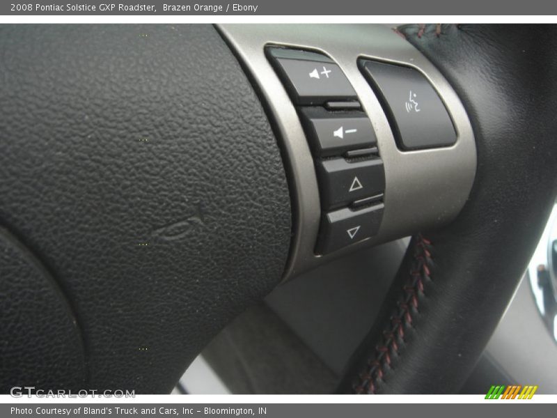 Brazen Orange / Ebony 2008 Pontiac Solstice GXP Roadster