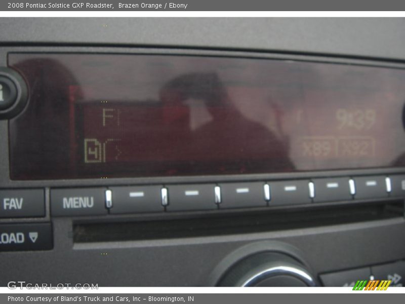Brazen Orange / Ebony 2008 Pontiac Solstice GXP Roadster