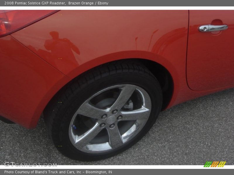 Brazen Orange / Ebony 2008 Pontiac Solstice GXP Roadster