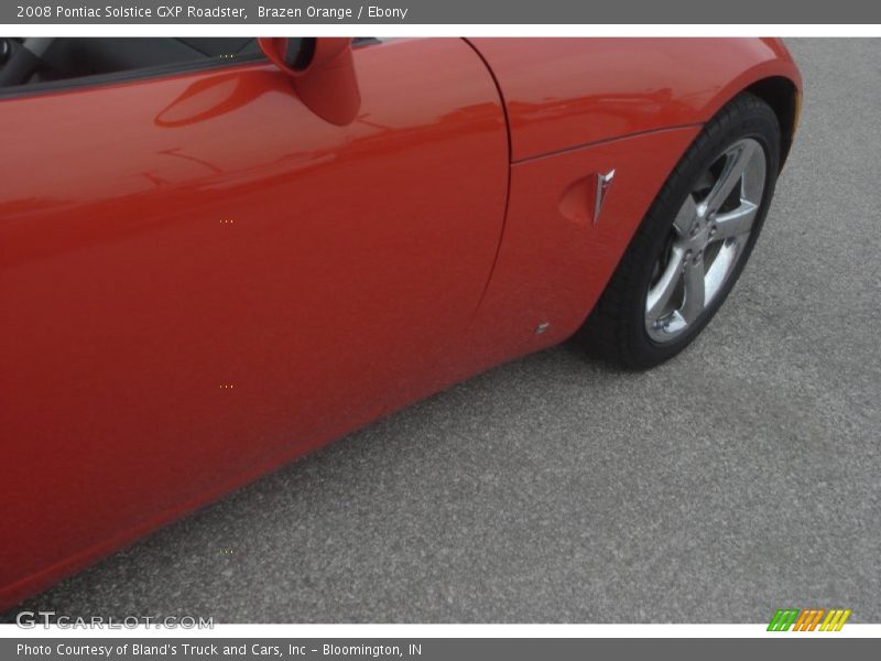 Brazen Orange / Ebony 2008 Pontiac Solstice GXP Roadster