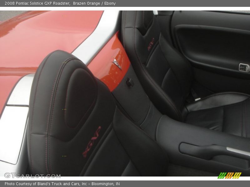 Brazen Orange / Ebony 2008 Pontiac Solstice GXP Roadster