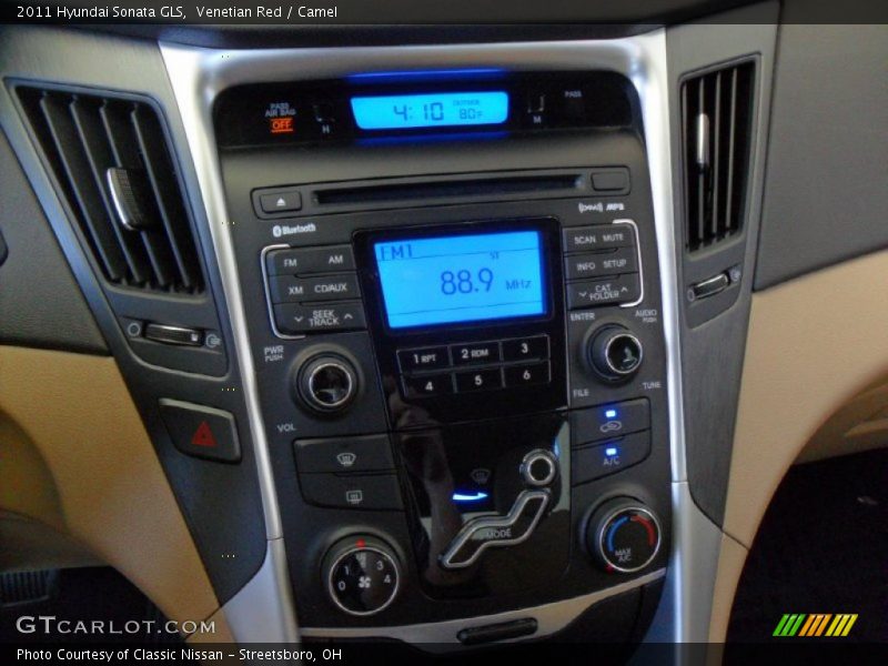 Venetian Red / Camel 2011 Hyundai Sonata GLS