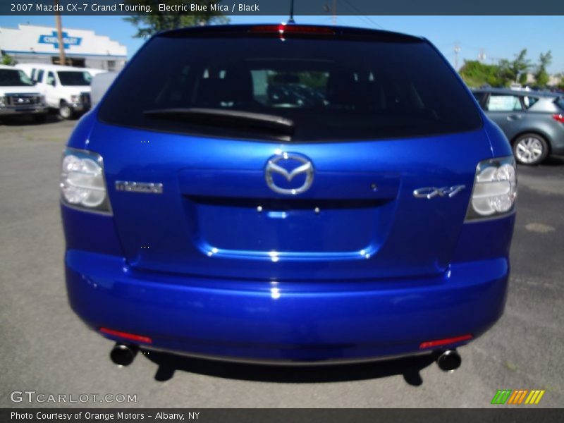 Electric Blue Mica / Black 2007 Mazda CX-7 Grand Touring