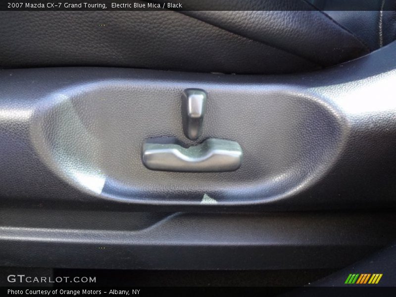 Electric Blue Mica / Black 2007 Mazda CX-7 Grand Touring