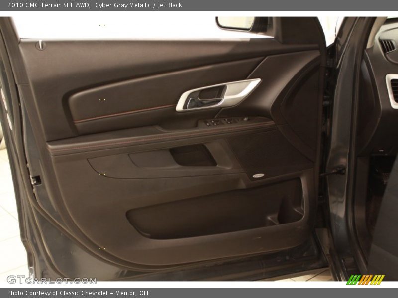 Cyber Gray Metallic / Jet Black 2010 GMC Terrain SLT AWD