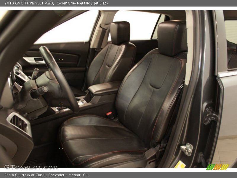 Cyber Gray Metallic / Jet Black 2010 GMC Terrain SLT AWD