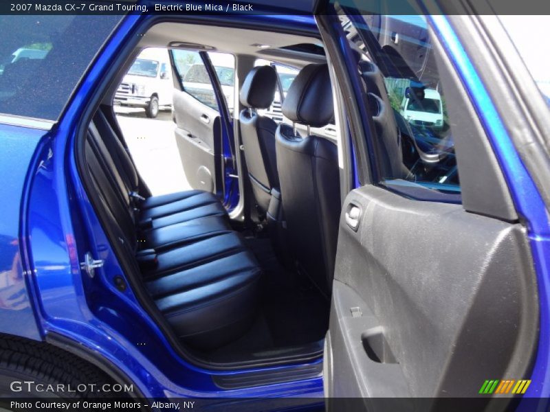 Electric Blue Mica / Black 2007 Mazda CX-7 Grand Touring