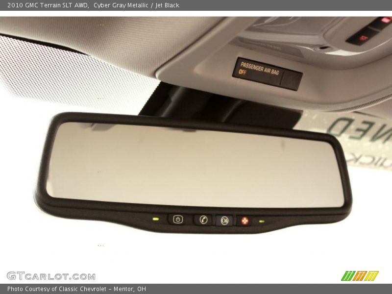 Cyber Gray Metallic / Jet Black 2010 GMC Terrain SLT AWD