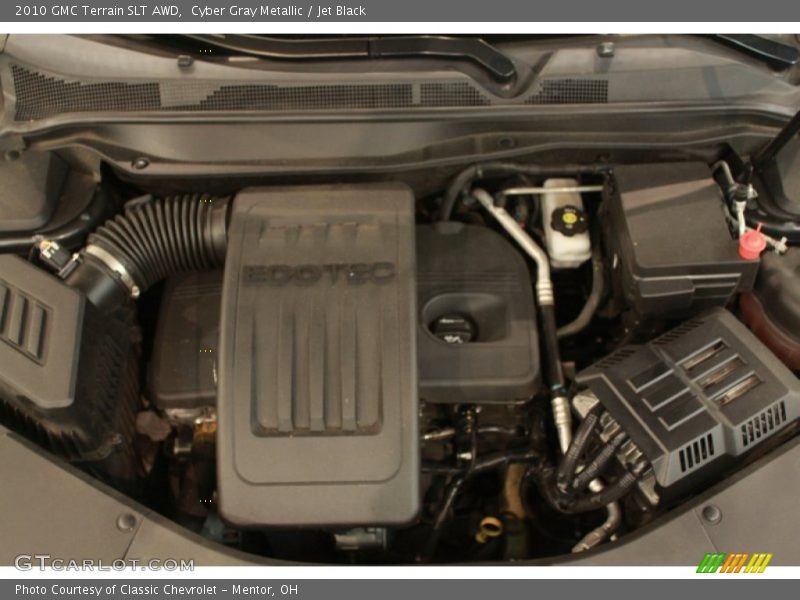Cyber Gray Metallic / Jet Black 2010 GMC Terrain SLT AWD