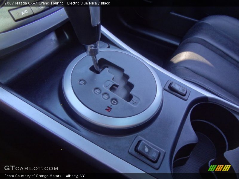 Electric Blue Mica / Black 2007 Mazda CX-7 Grand Touring