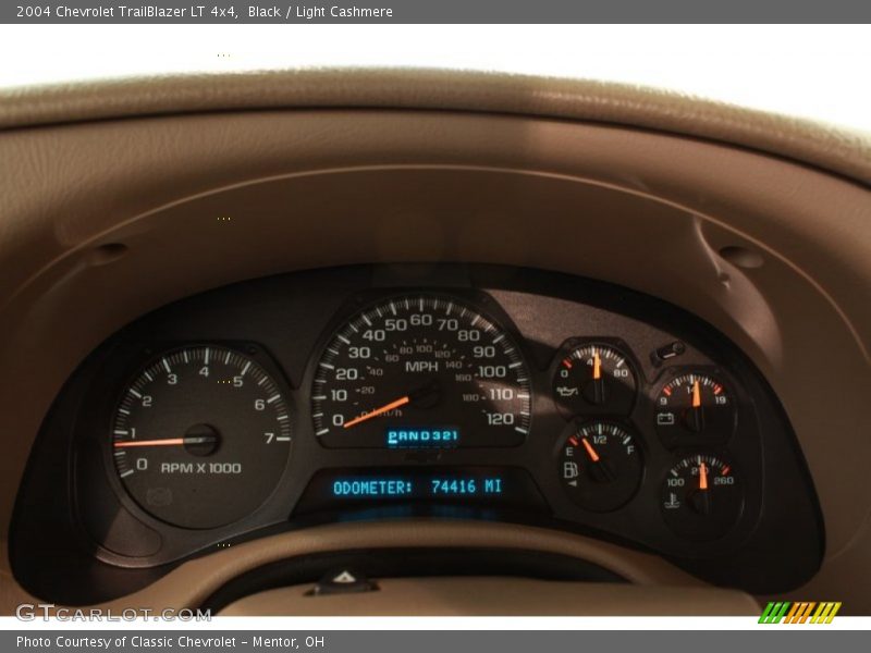  2004 TrailBlazer LT 4x4 LT 4x4 Gauges