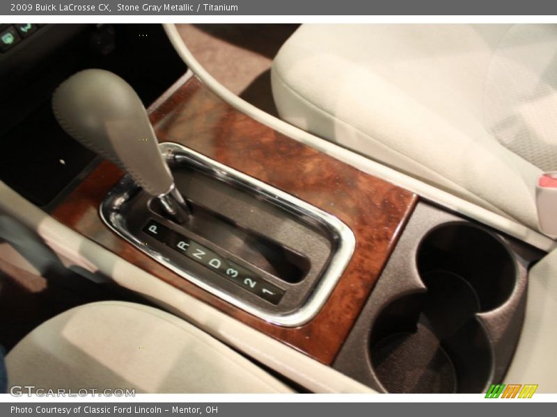 Stone Gray Metallic / Titanium 2009 Buick LaCrosse CX