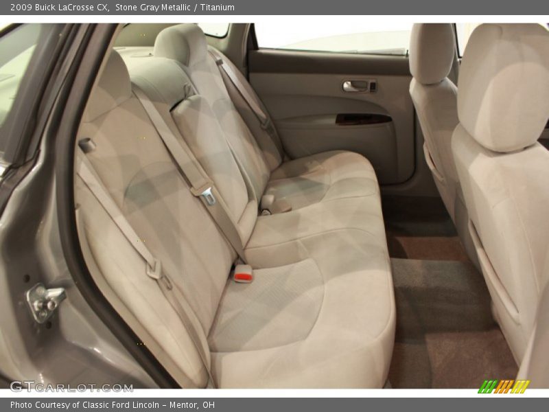 Stone Gray Metallic / Titanium 2009 Buick LaCrosse CX