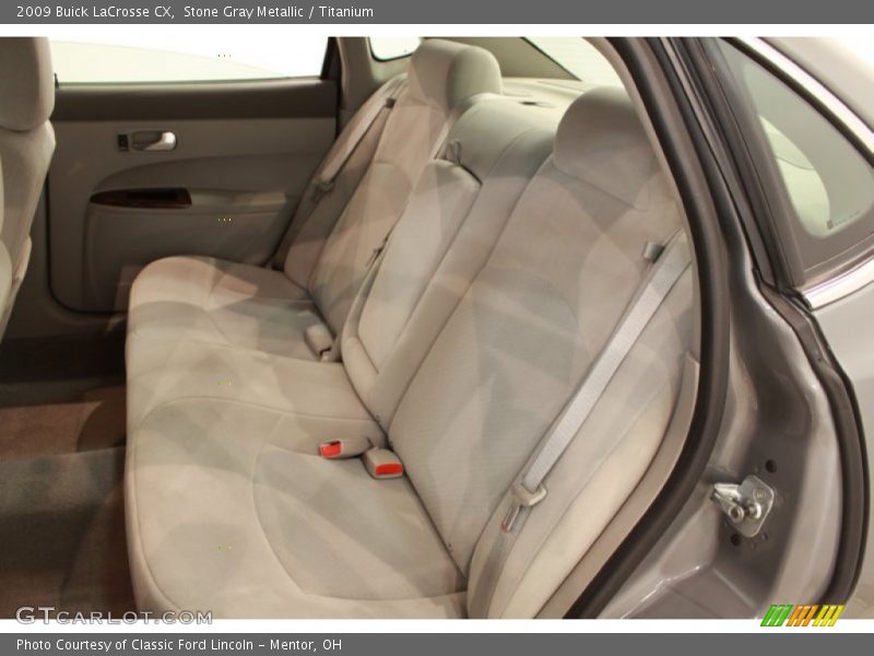 Stone Gray Metallic / Titanium 2009 Buick LaCrosse CX