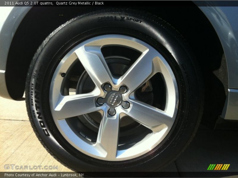 Quartz Grey Metallic / Black 2011 Audi Q5 2.0T quattro