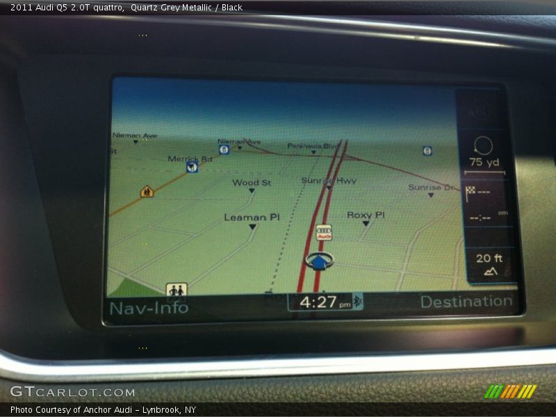Quartz Grey Metallic / Black 2011 Audi Q5 2.0T quattro