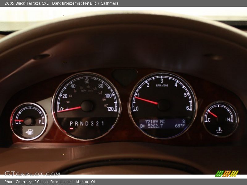 Dark Bronzemist Metallic / Cashmere 2005 Buick Terraza CXL