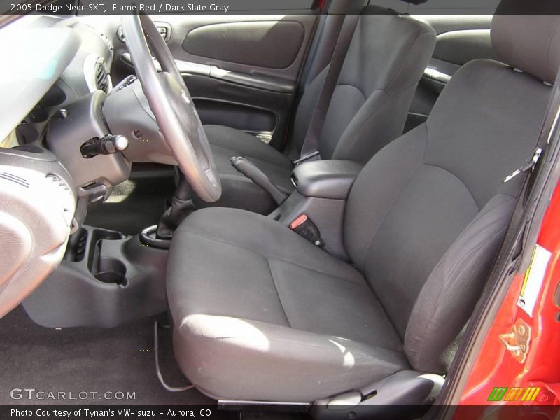 Flame Red / Dark Slate Gray 2005 Dodge Neon SXT