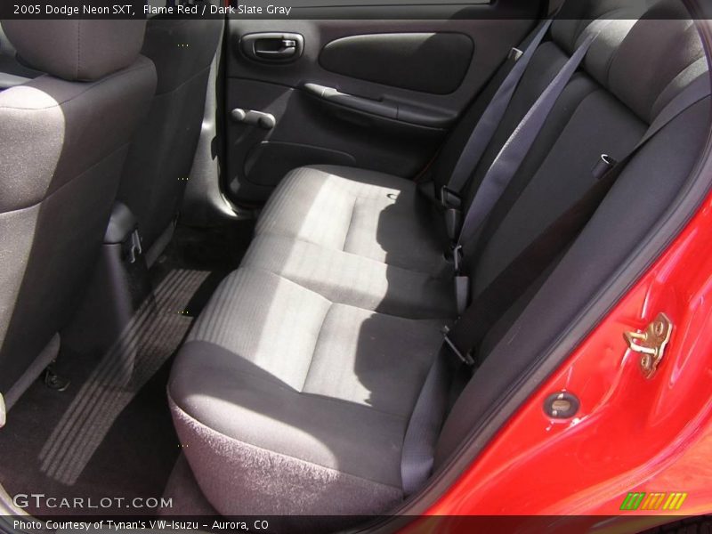 Flame Red / Dark Slate Gray 2005 Dodge Neon SXT