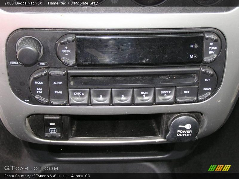 Flame Red / Dark Slate Gray 2005 Dodge Neon SXT