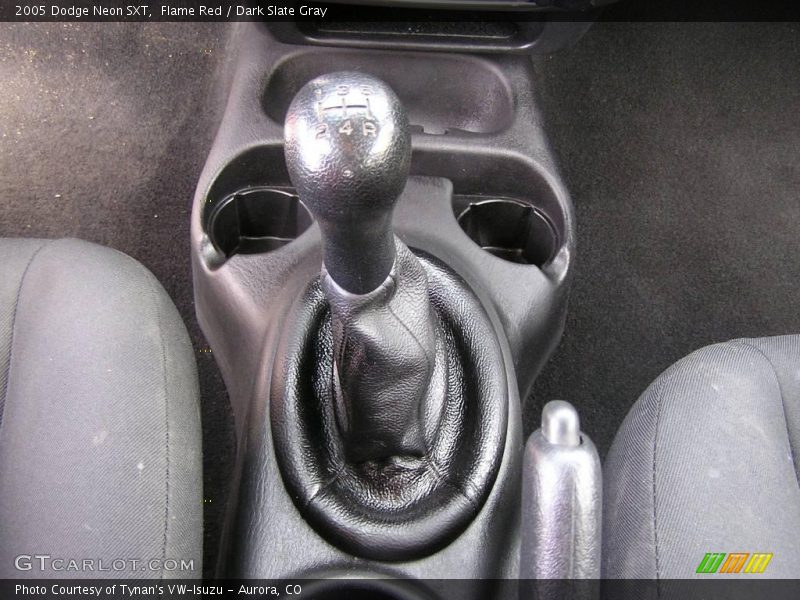 Flame Red / Dark Slate Gray 2005 Dodge Neon SXT