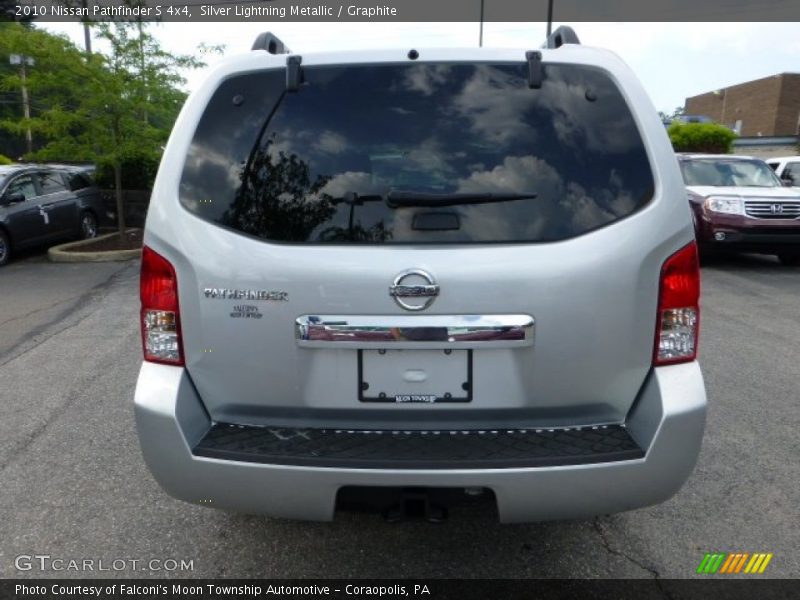 Silver Lightning Metallic / Graphite 2010 Nissan Pathfinder S 4x4