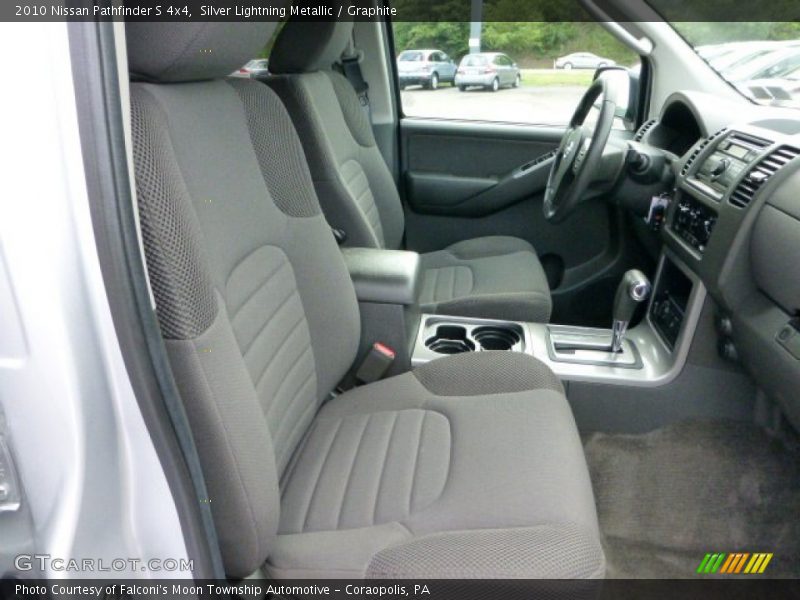 Silver Lightning Metallic / Graphite 2010 Nissan Pathfinder S 4x4
