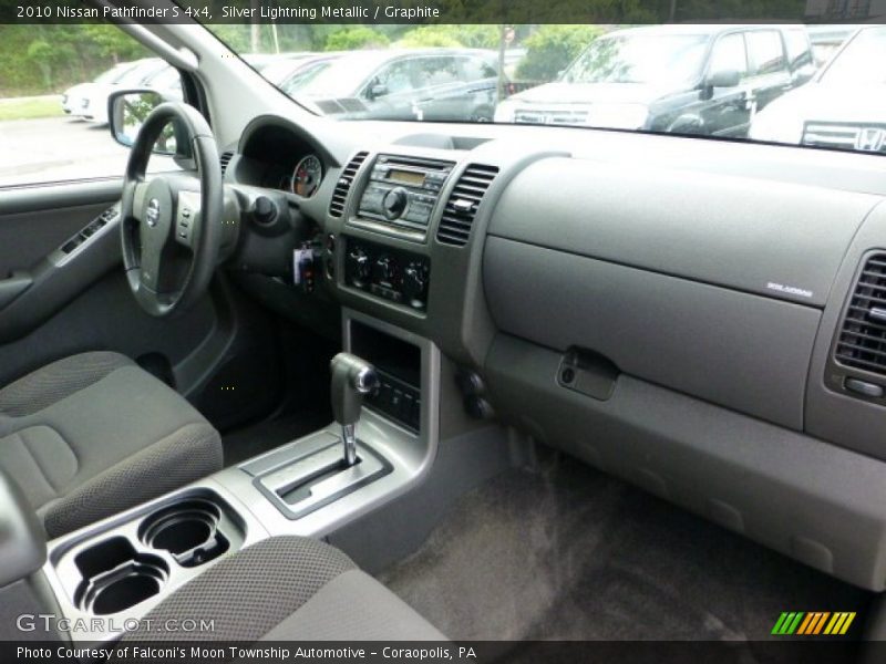 Silver Lightning Metallic / Graphite 2010 Nissan Pathfinder S 4x4