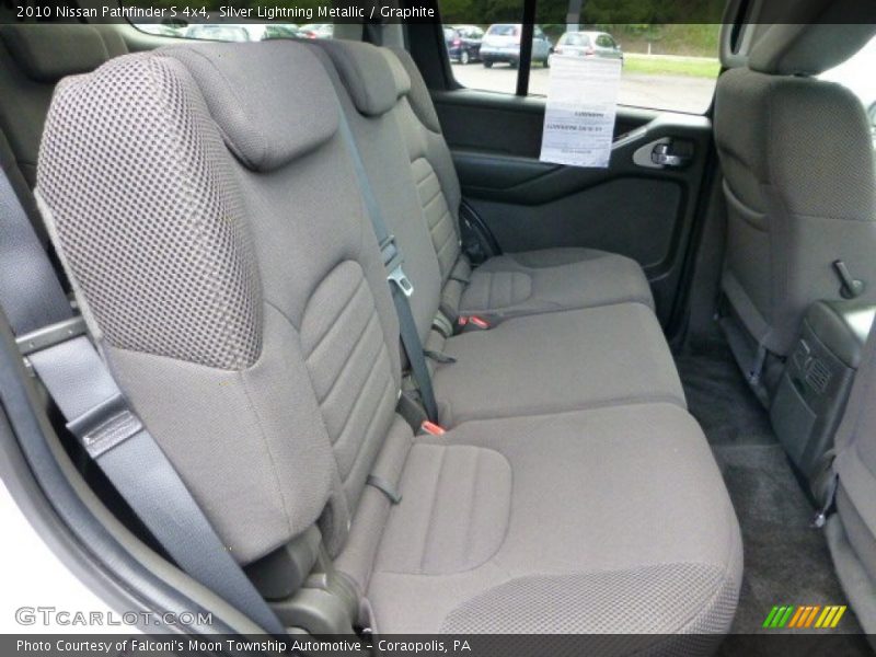 Silver Lightning Metallic / Graphite 2010 Nissan Pathfinder S 4x4