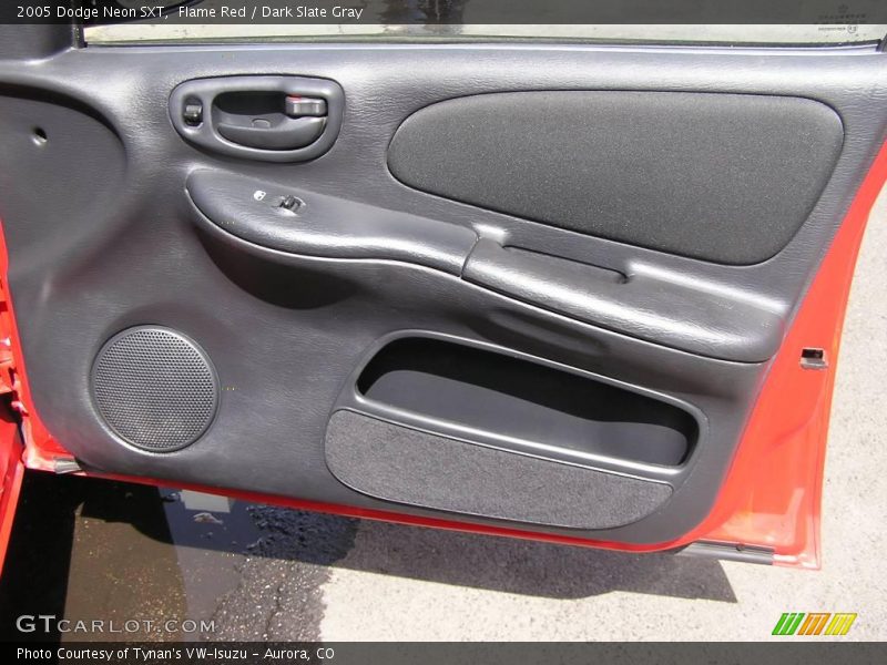 Flame Red / Dark Slate Gray 2005 Dodge Neon SXT