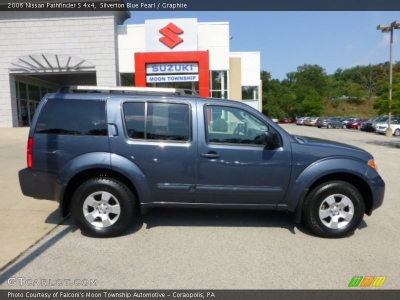 Silverton Blue Pearl / Graphite 2006 Nissan Pathfinder S 4x4