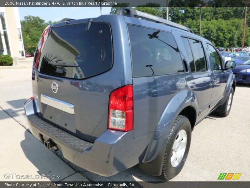 Silverton Blue Pearl / Graphite 2006 Nissan Pathfinder S 4x4