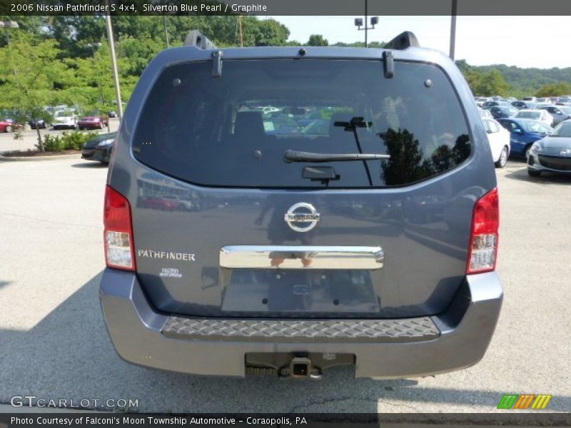 Silverton Blue Pearl / Graphite 2006 Nissan Pathfinder S 4x4