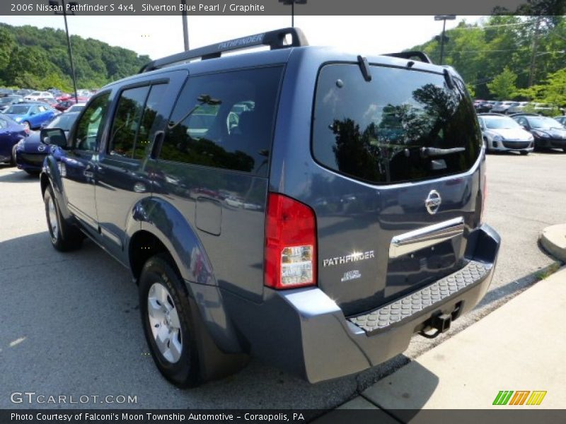 Silverton Blue Pearl / Graphite 2006 Nissan Pathfinder S 4x4
