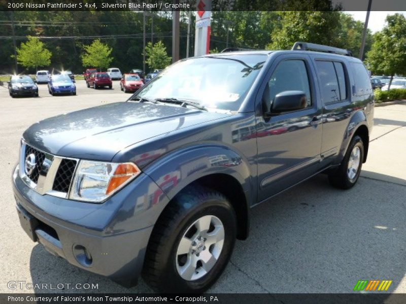Silverton Blue Pearl / Graphite 2006 Nissan Pathfinder S 4x4