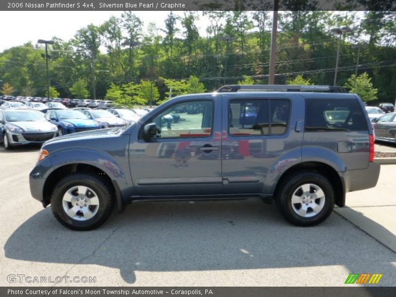 Silverton Blue Pearl / Graphite 2006 Nissan Pathfinder S 4x4