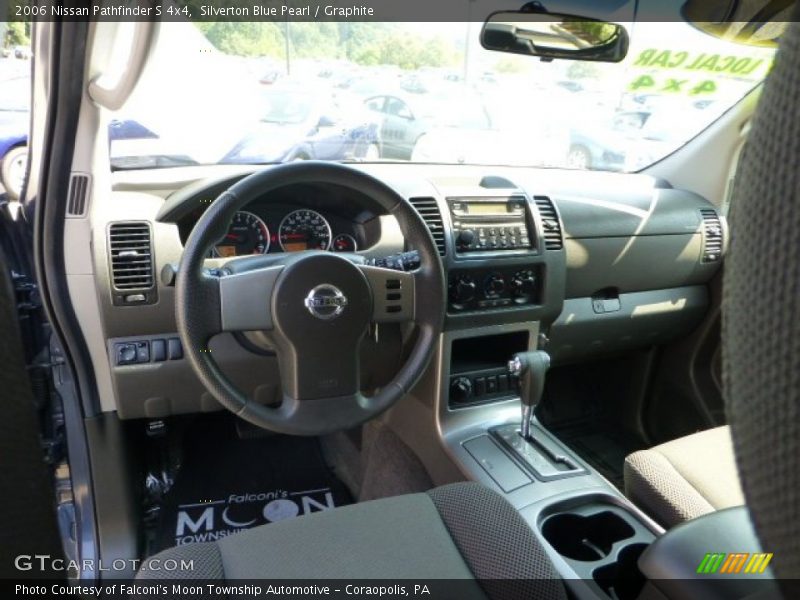 Silverton Blue Pearl / Graphite 2006 Nissan Pathfinder S 4x4